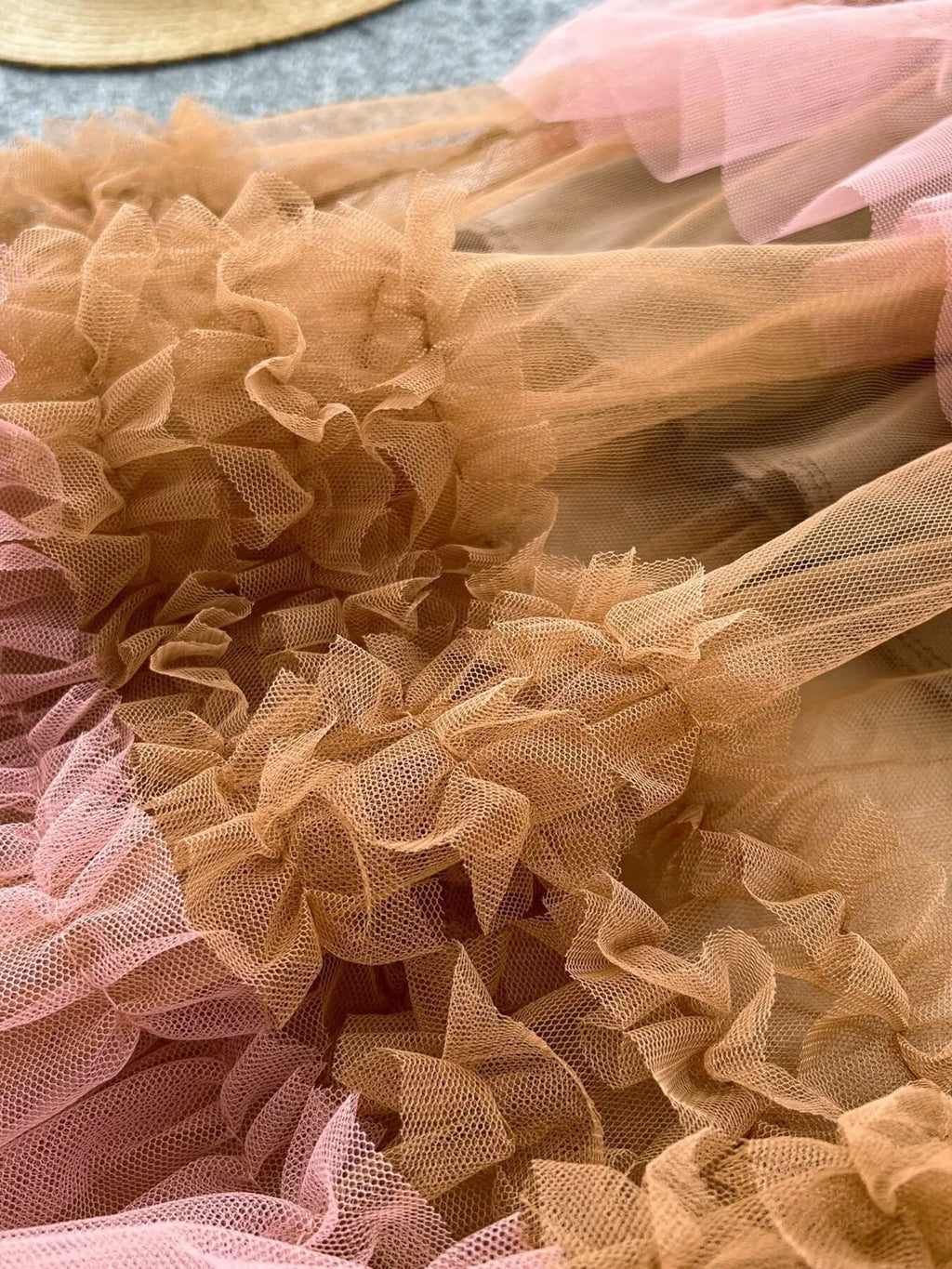 Ruffle Tulle Skirt for Women