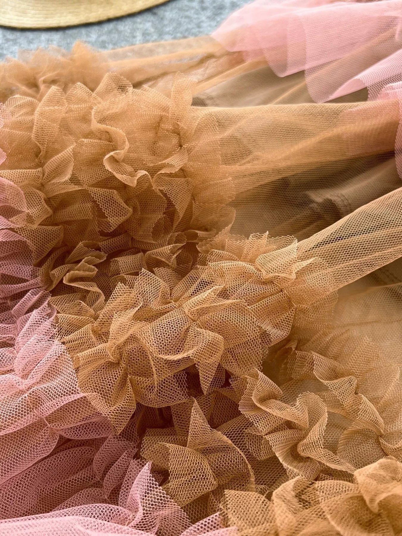 Ruffle Tulle Skirt for Women