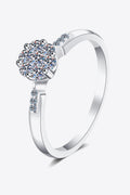Create Your Dream Life Moissanite Ring in Silver for Women