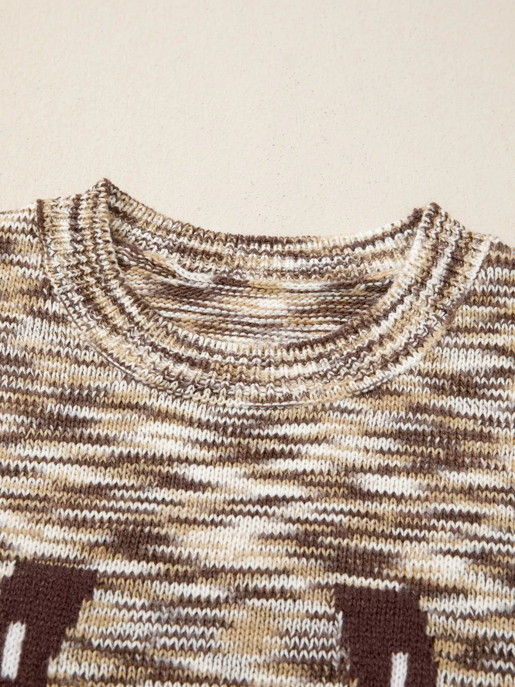 Western Horseshoe Knit Sweater Vest for Women