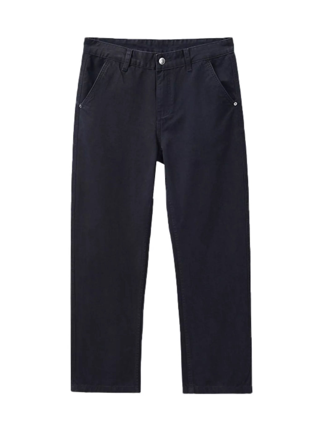 Relaxed Fit Pants in Black for Men