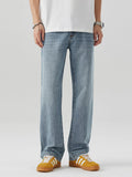 Wash Relaxed Fit Jeans in Light Blue for Men