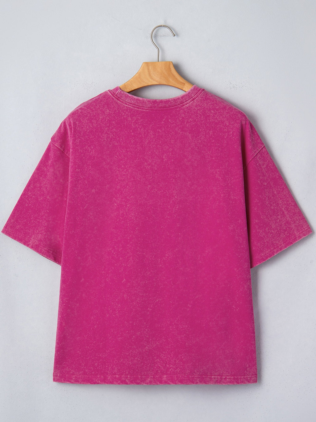 America 1776 Graphic Mineral Wash Cotton Tee for Women