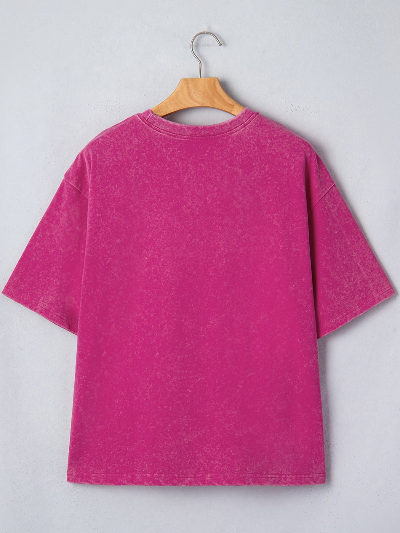 America 1776 Graphic Mineral Wash Cotton Tee for Women