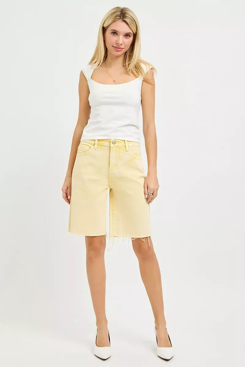 Slouchy Bermuda Shorts for Women