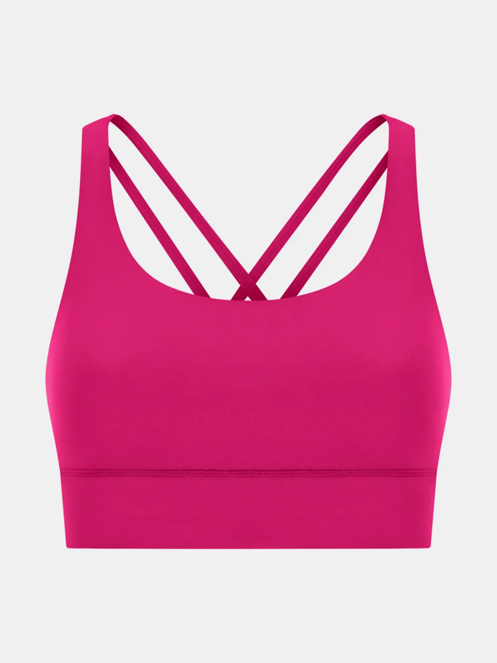 Crisscross Scoop Neck Active Tank in Sage for Women
