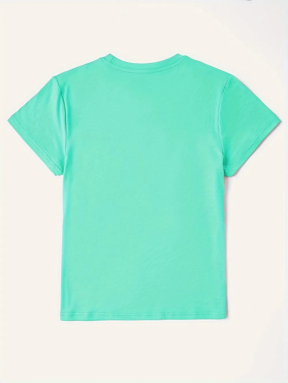 Los Angeles California Round Neck T-Shirt in Blush Pink for Women