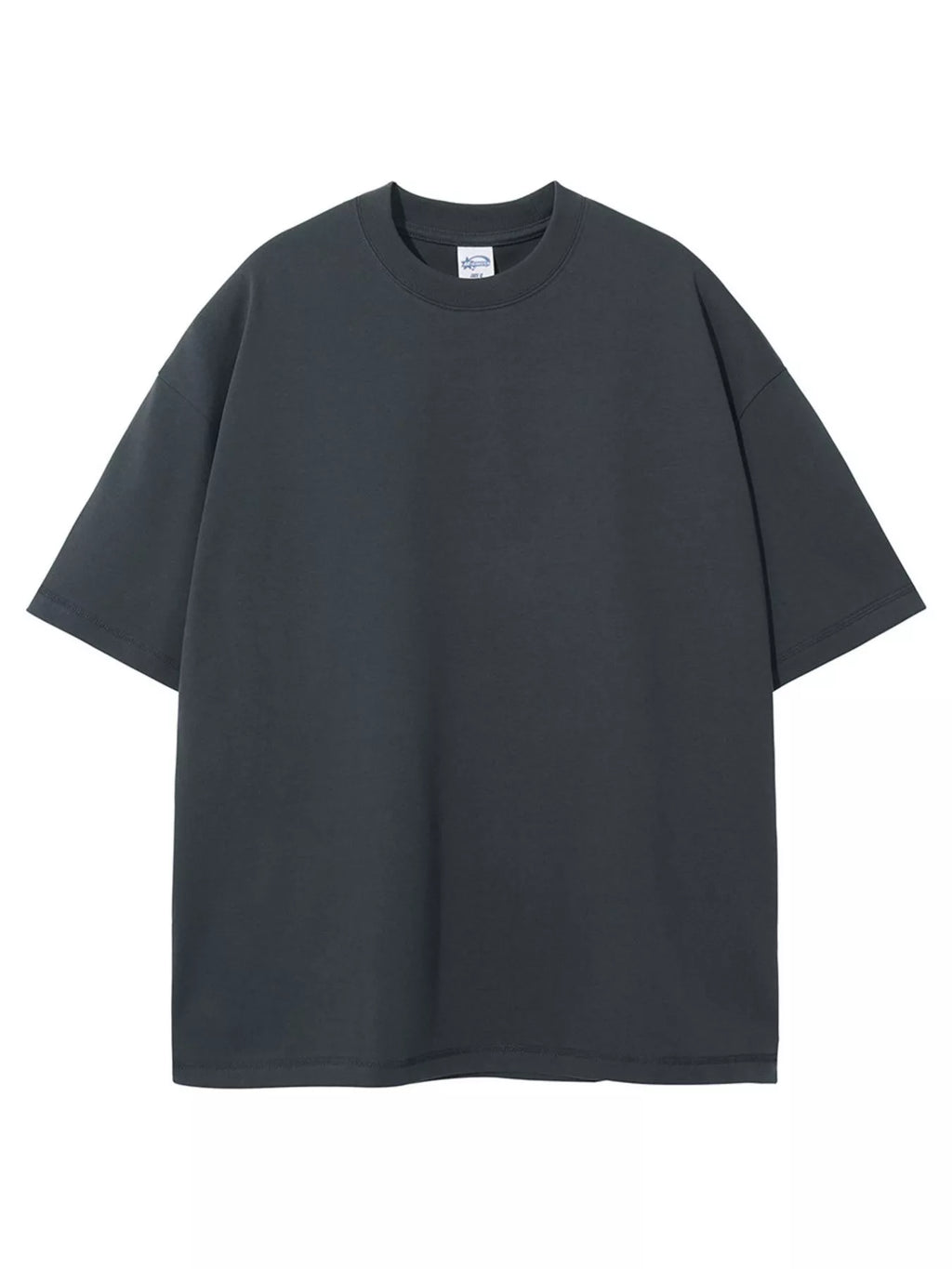 Round Neck Half Sleeve T-Shirt Plus Size in Brown for Men