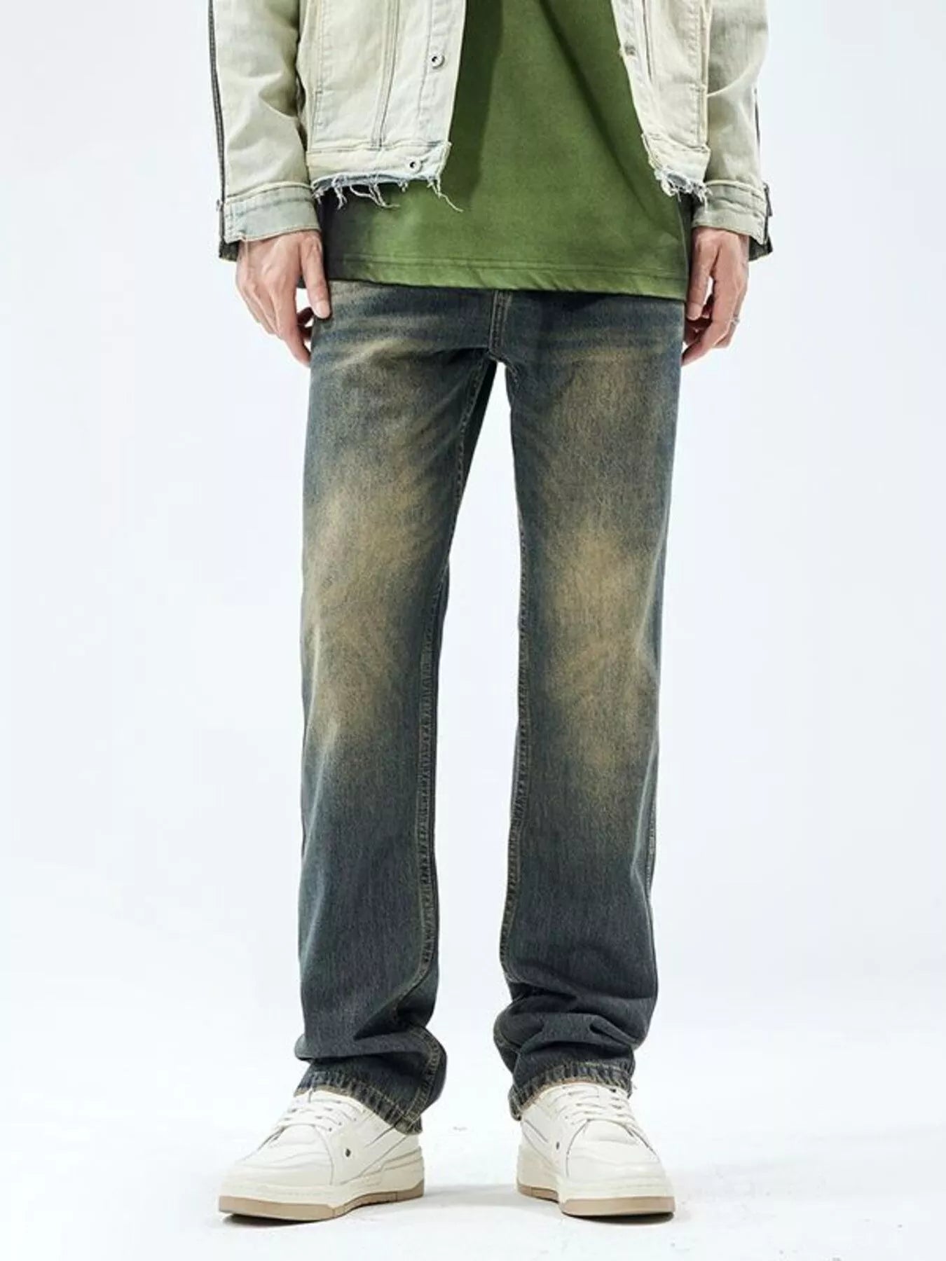 Relaxed Fit Jeans in French Blue for Men