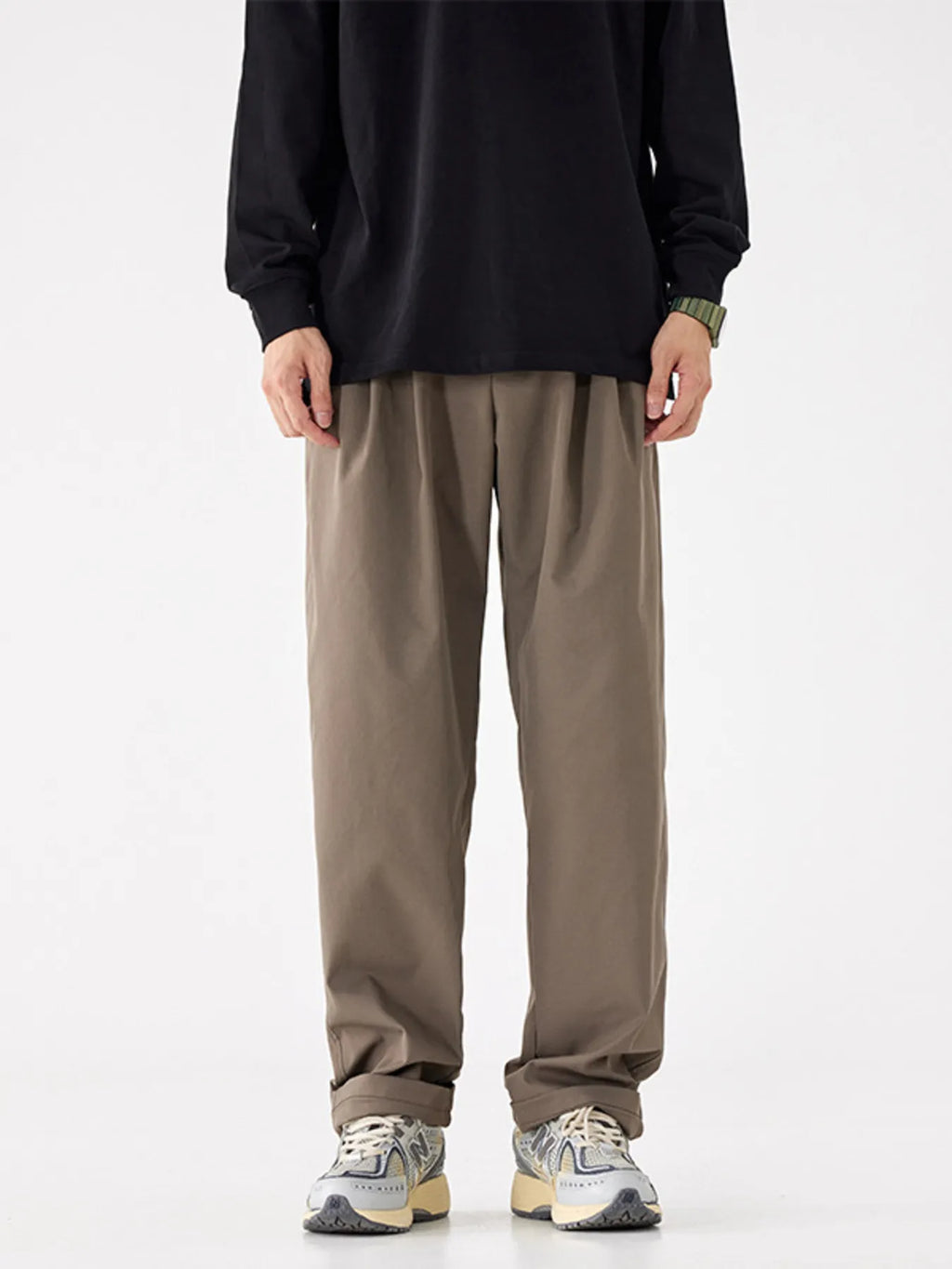Casual Relaxed Fit Sweatpants Plus Size in Royal Blue for Men