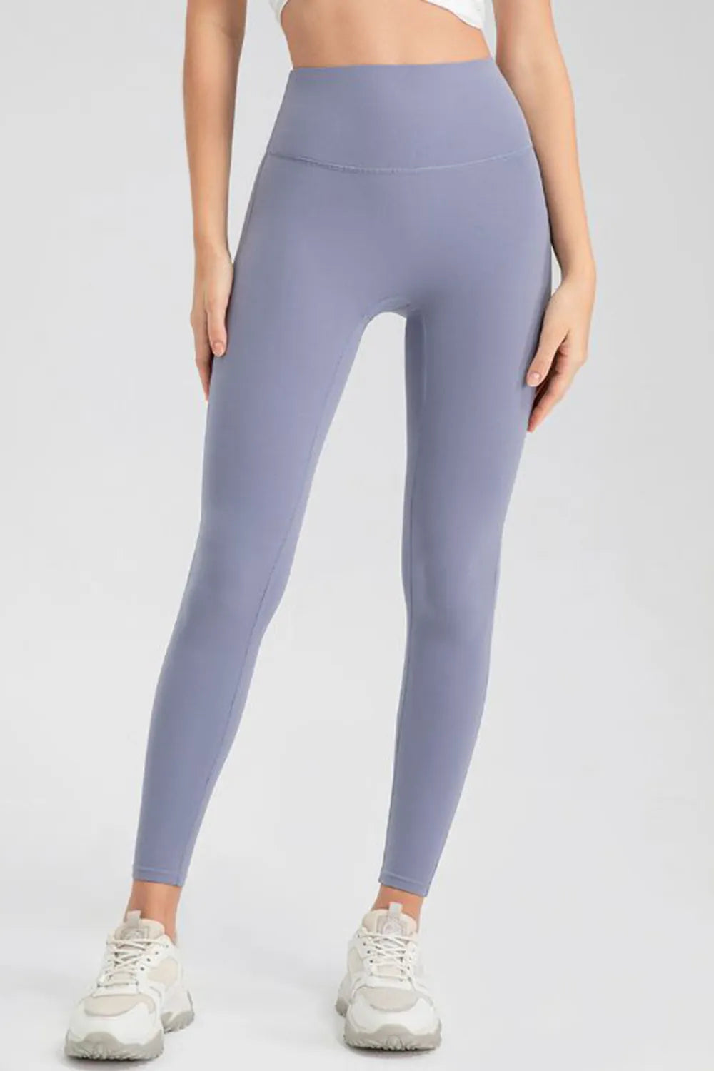 High Waist Skinny Active Pants in Pink for Women