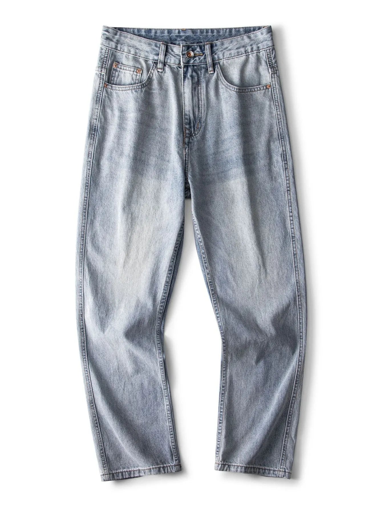Relaxed Fit Jeans in Light Blue for Men