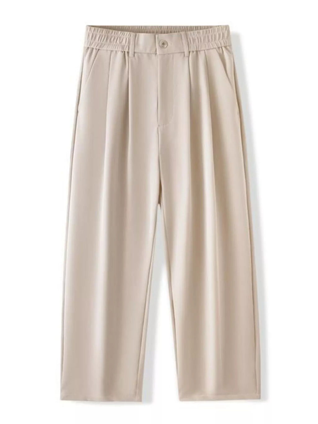 Casual Loose Fit Pants Plus Size in Black for Men
