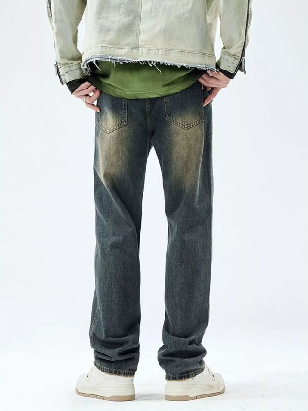 Relaxed Fit Jeans in French Blue for Men