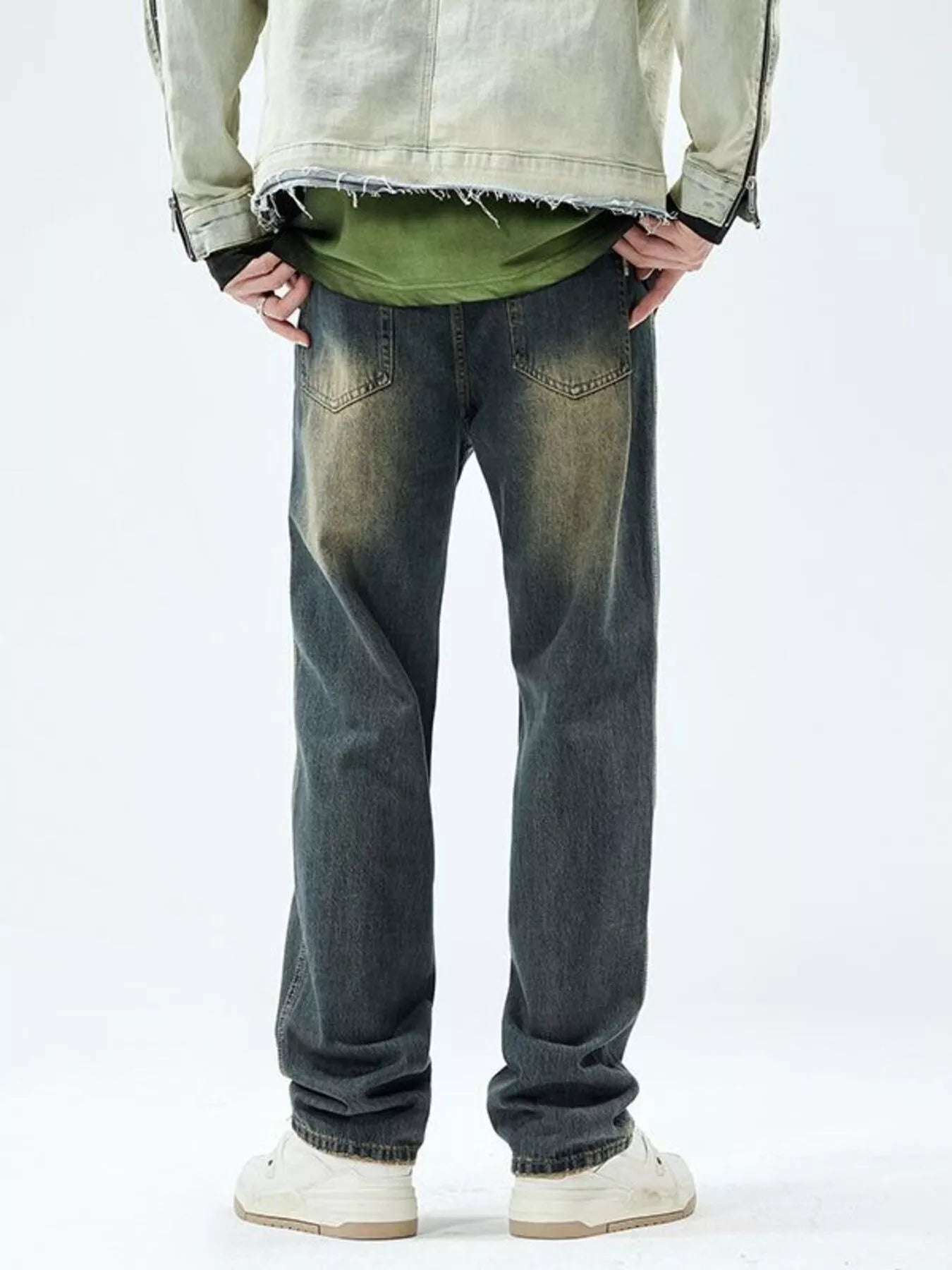 Relaxed Fit Jeans in French Blue for Men