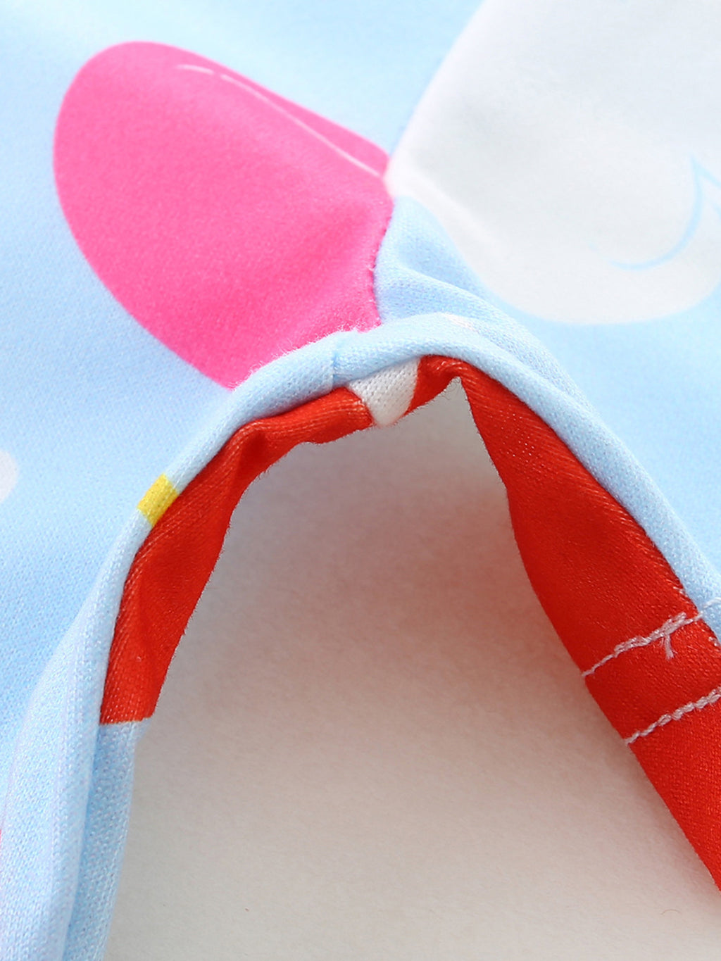 Heart Balloon Print Casual Dress in Multicolor for Girls