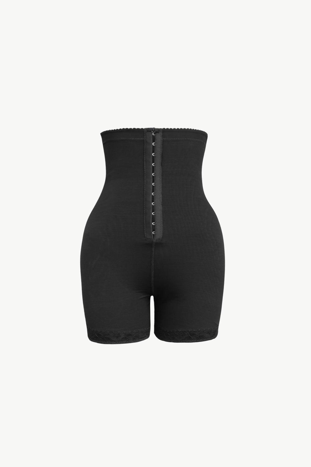 Plus Size Hook-and-Eye Shaping Shorts in Apricot for Women