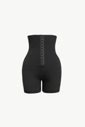 Plus Size Hook-and-Eye Shaping Shorts in Apricot for Women