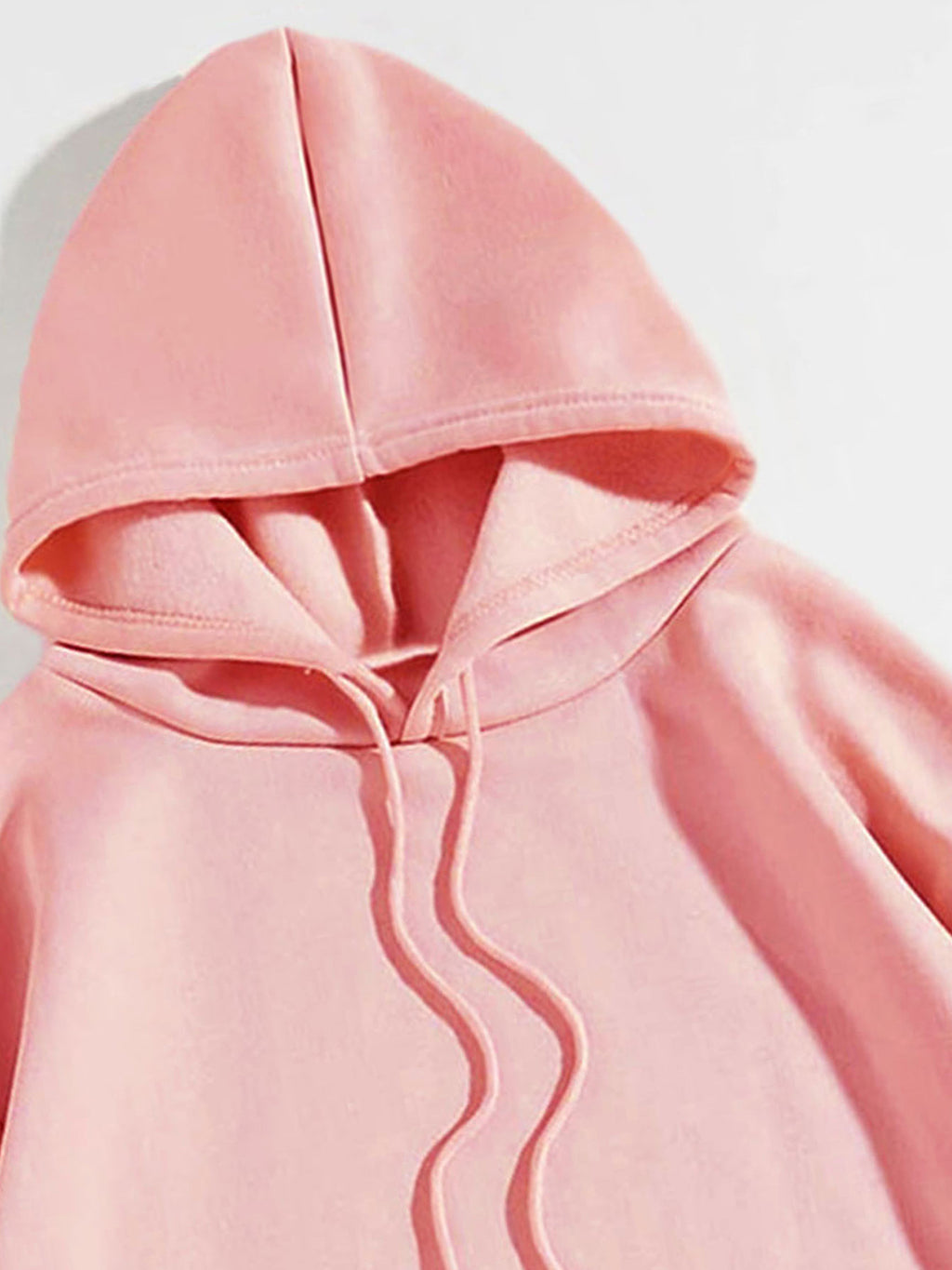 Merry Christmas Graphic Drawstring Hoodie in Chestnut in White for Women