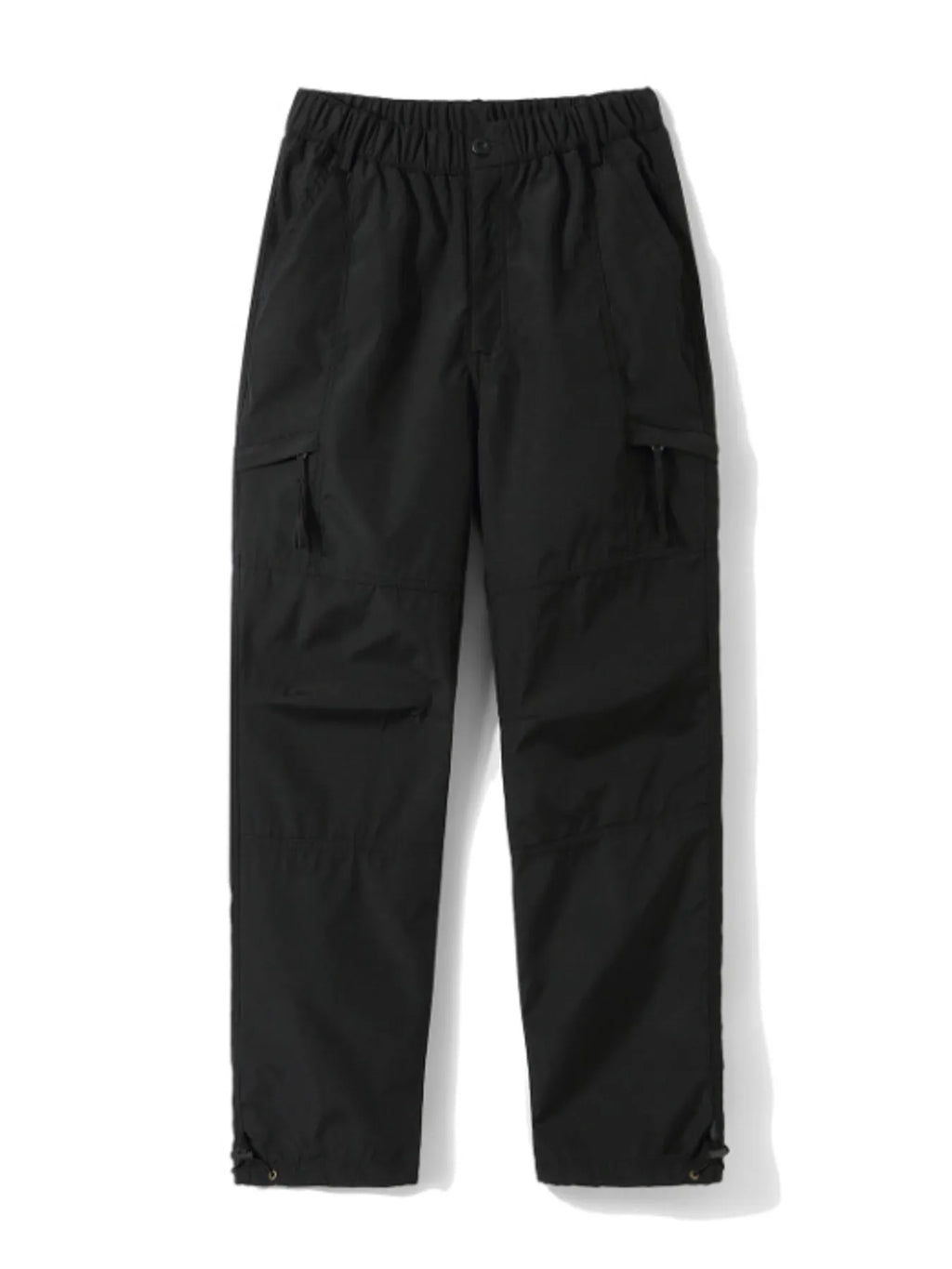 Relaxed Fit Cargo Pants with Pockets Plus Size in Green for Men
