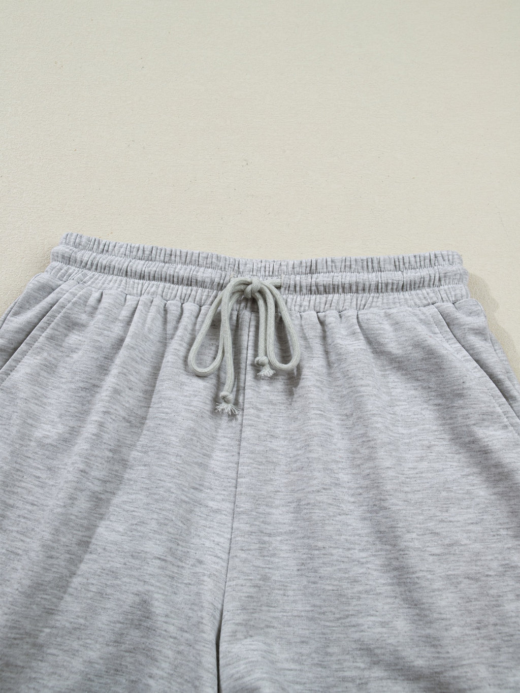 Polo Collar Short Sleeve Top and Shorts Set for Women