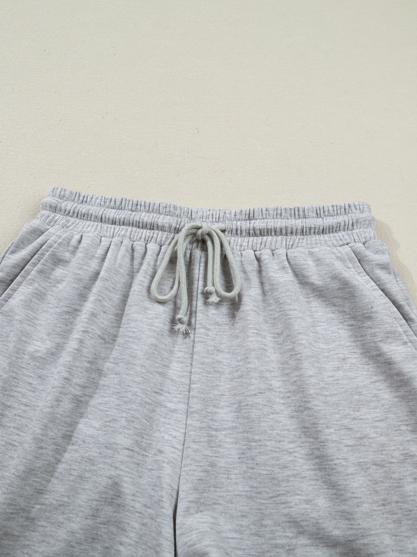 Polo Collar Short Sleeve Top and Shorts Set for Women