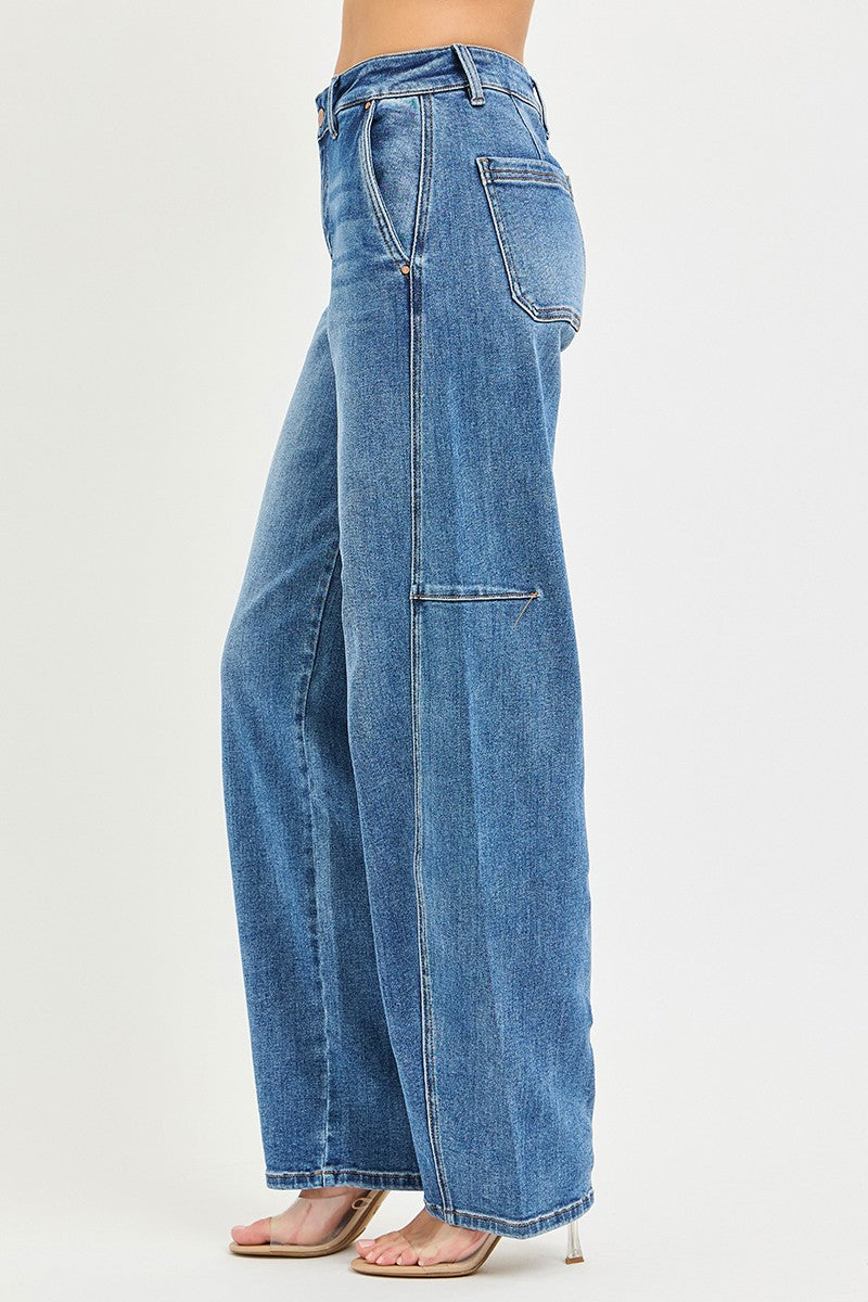 Slouchy Baggy Jeans in Medium for Women