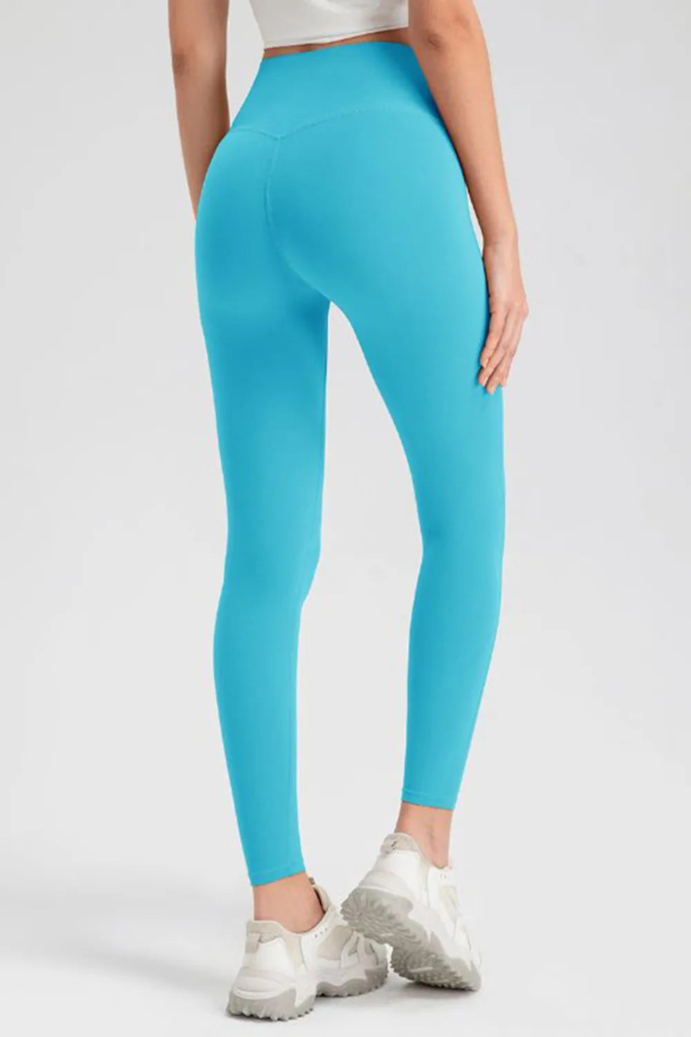High Waist Skinny Active Pants in Indigo for Women
