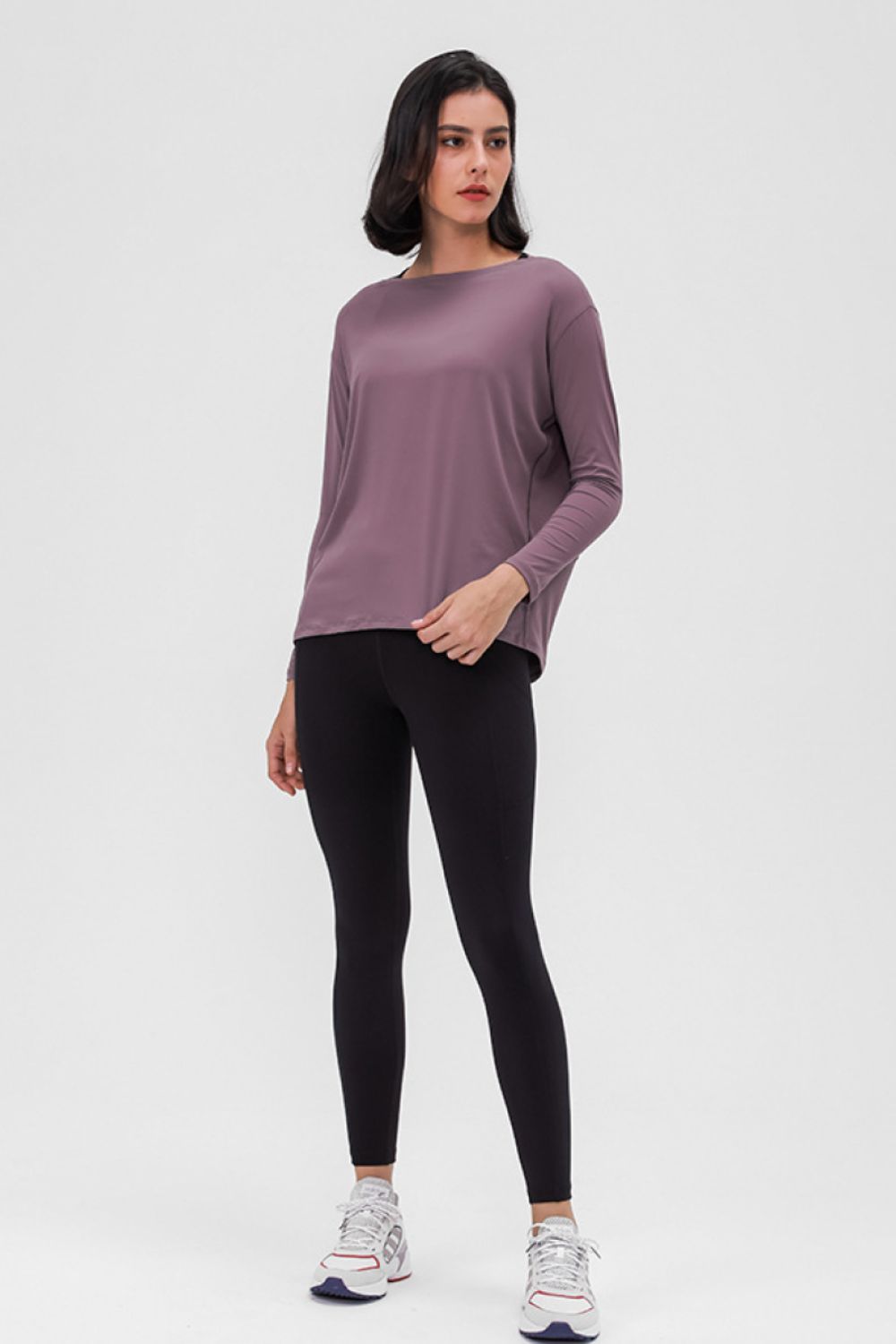 Loose Fit Active Top in Sherbet for Women