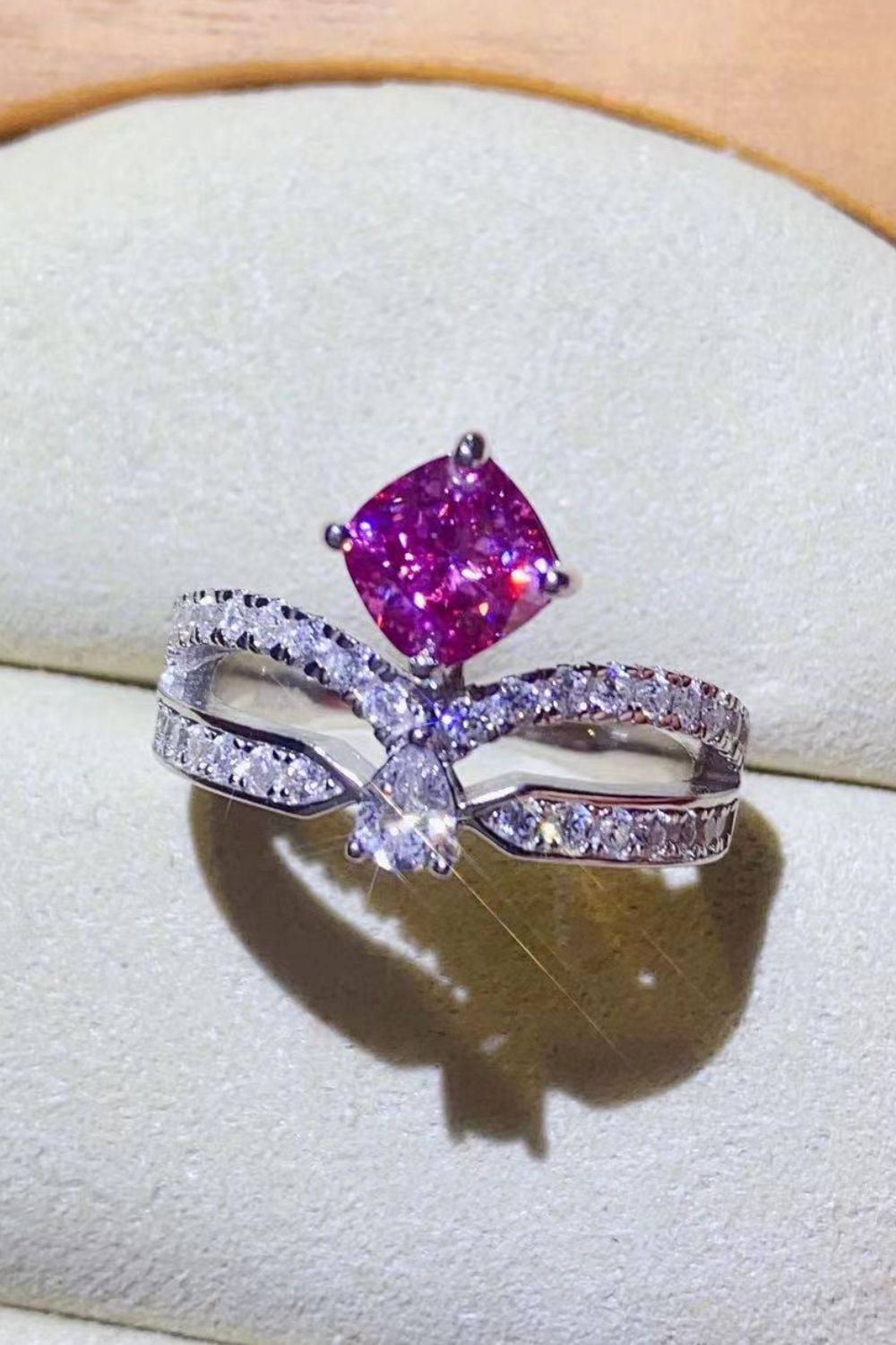 At Your Best 1 Carat Moissanite Ring for Women