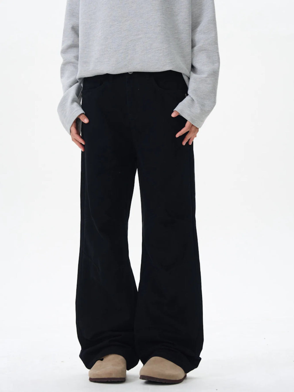 Wide Leg Pants in Brown in Off-White for Men