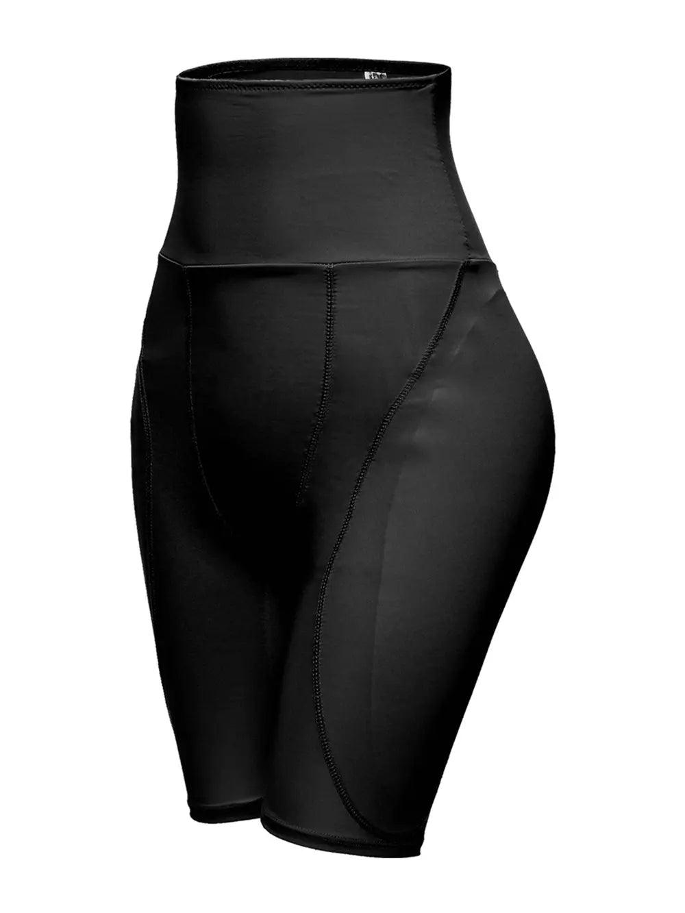Plus Size Hip Lifting Shaping Shorts in Ivory in Black for Women
