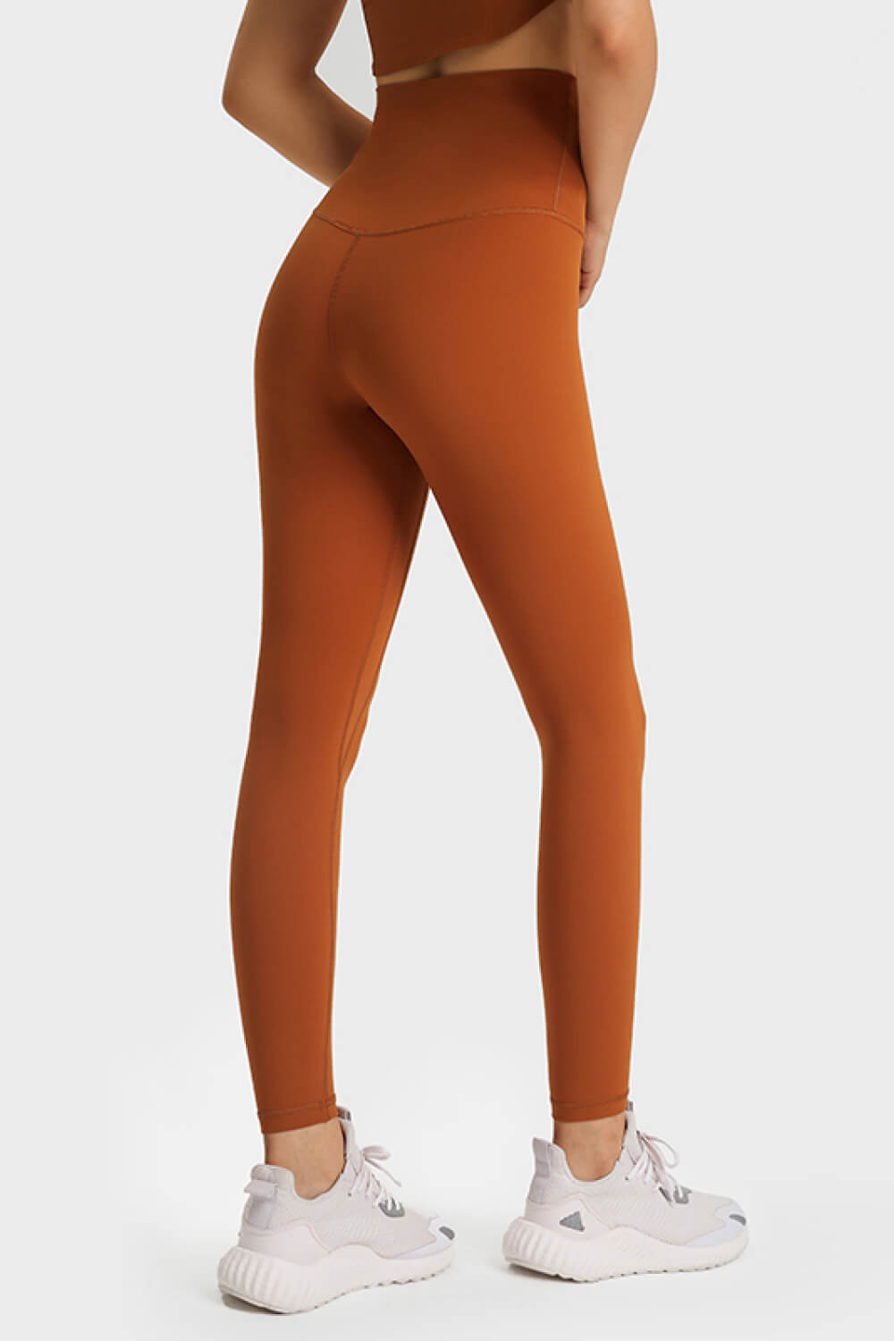 Ultra Soft High Waist Leggings in Coffee for Women