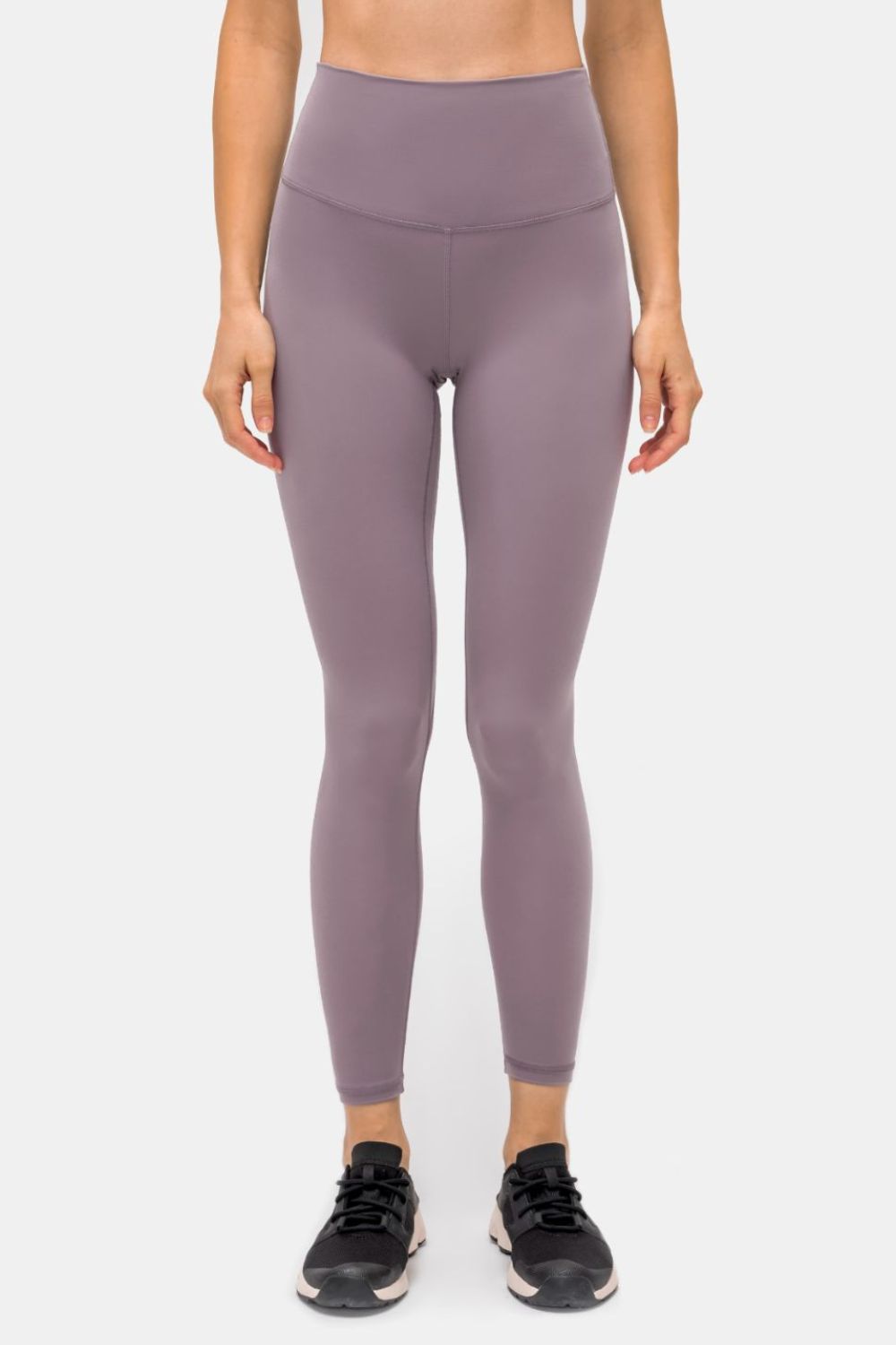 Invisible Pocket Sports Leggings in Brick Red for Women