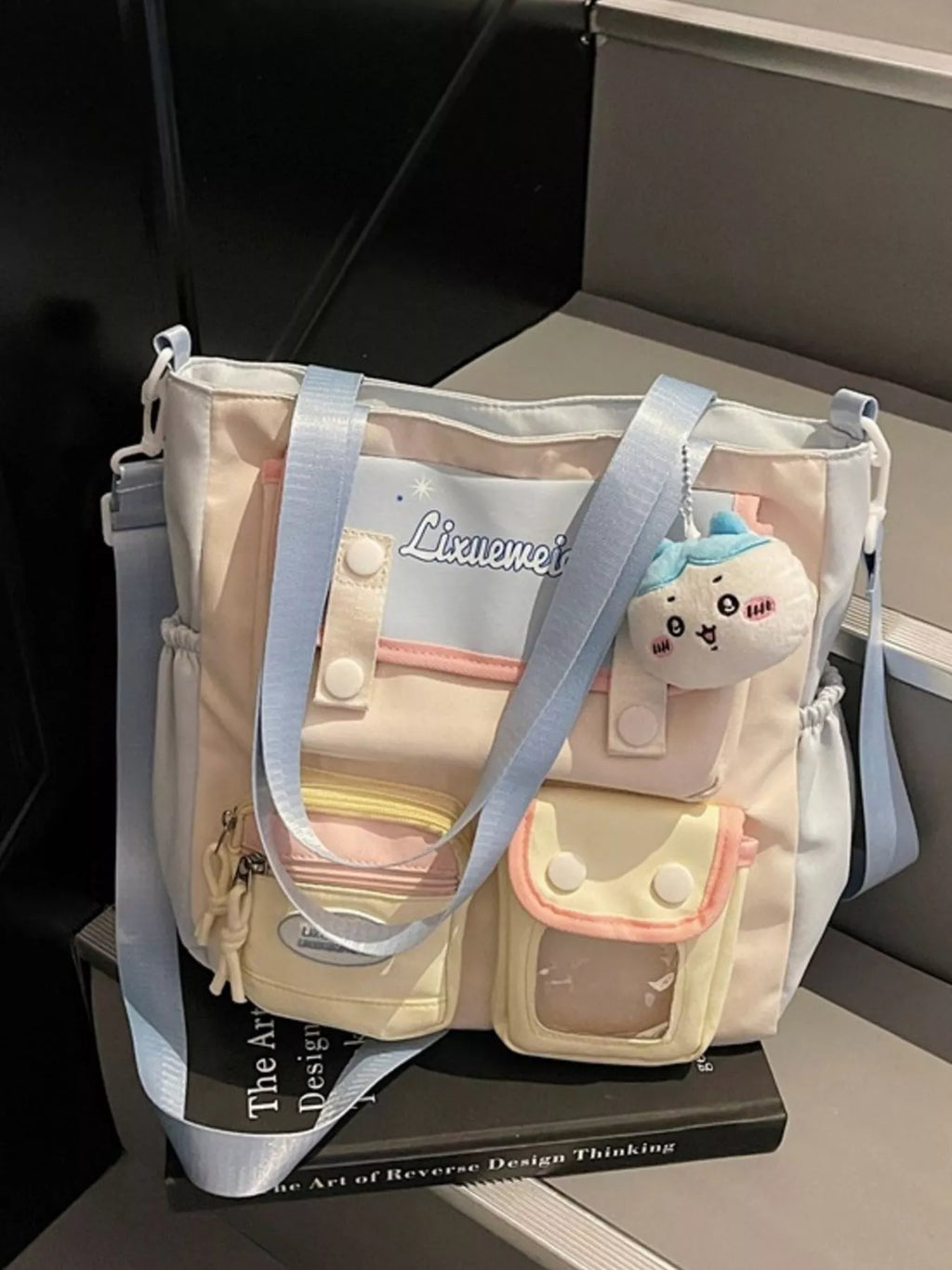 Multi-Pocket Shoulder Bag for Women