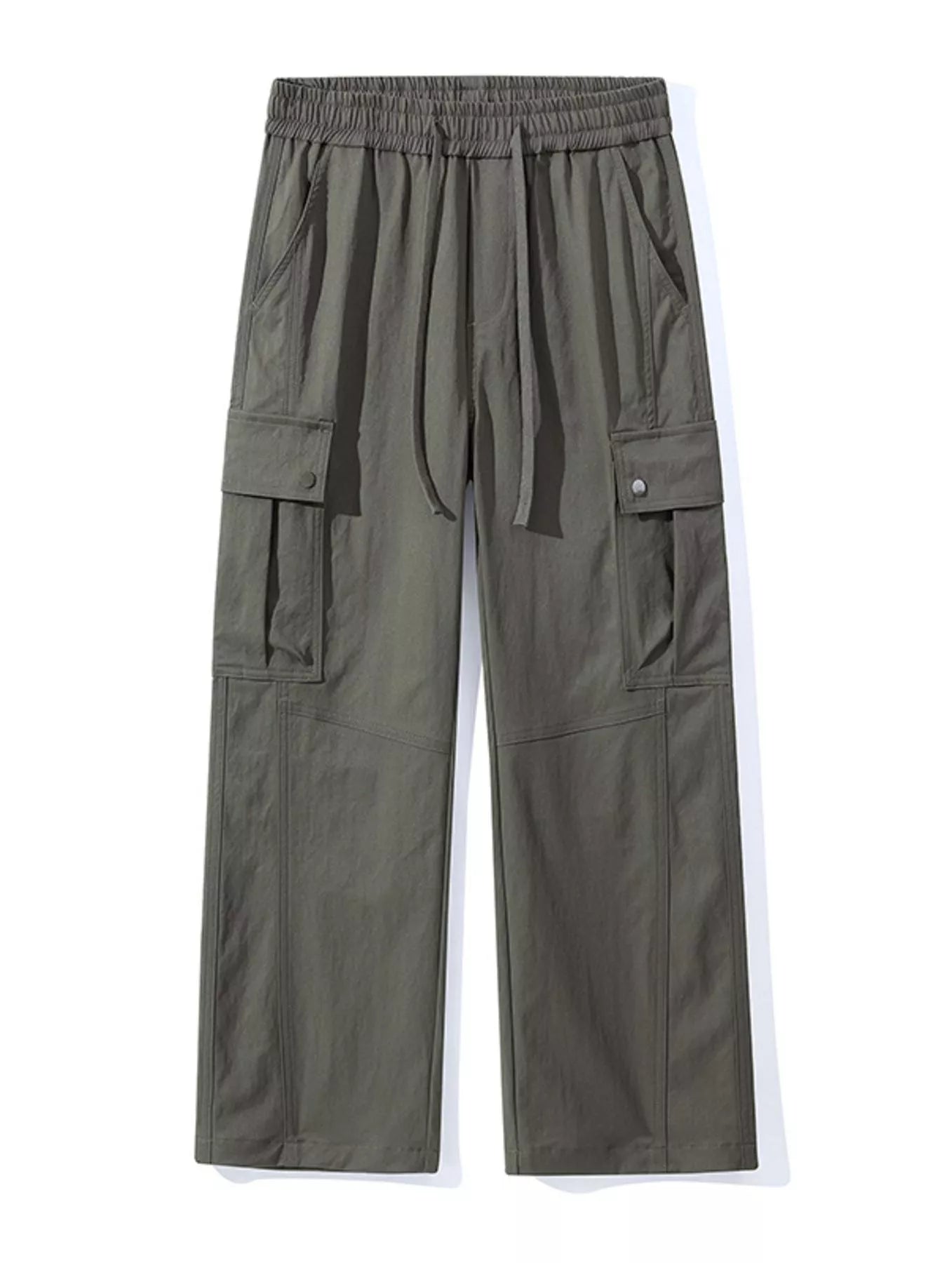 Loose Fit Cargo Pants Plus Size in Black for Men