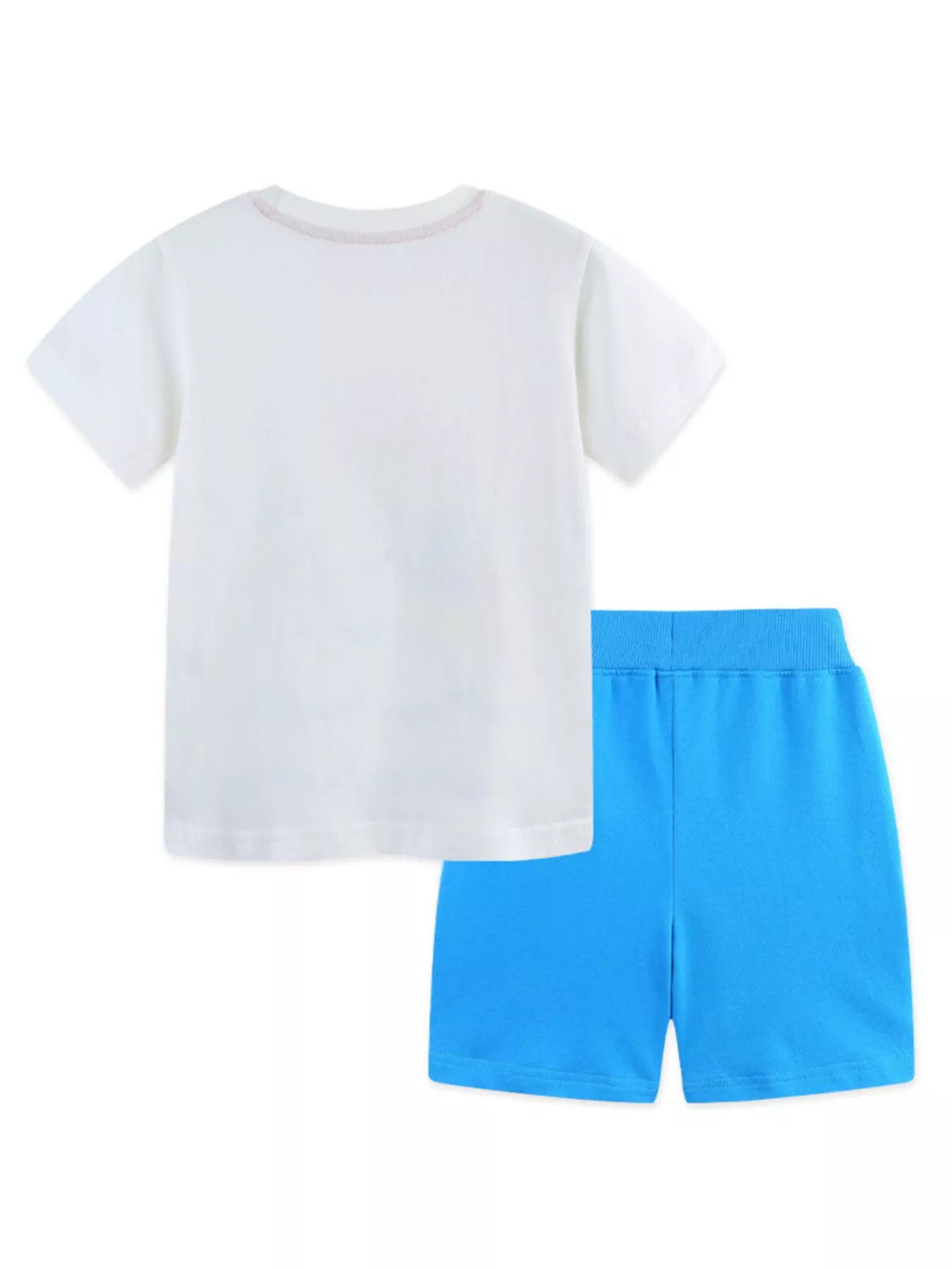 Nautical Adventure Tee and Shorts Set for Boys