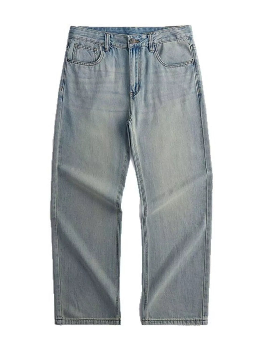 Wash Relaxed Fit Jeans in Classic in Light Blue for Men