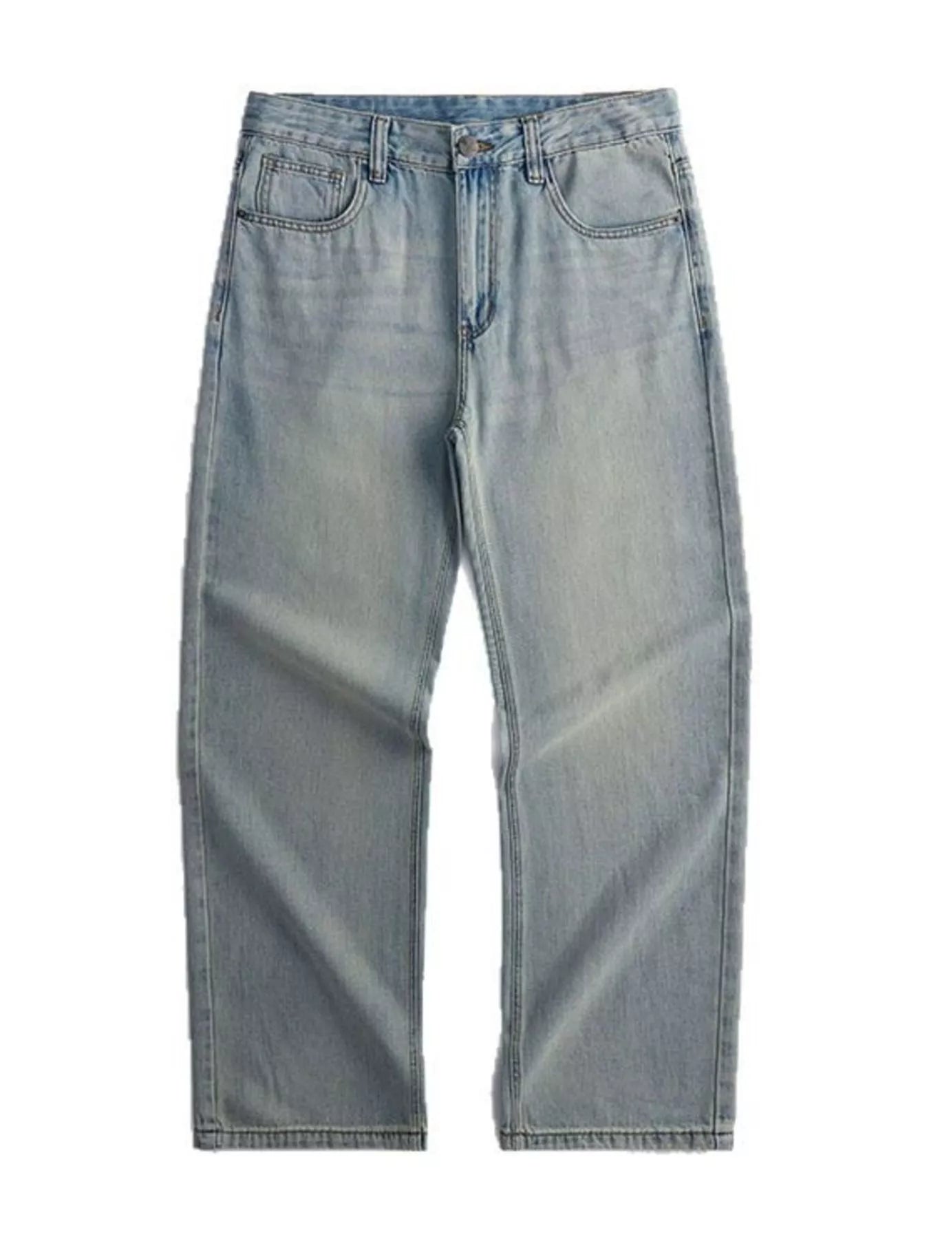 Wash Relaxed Fit Jeans in Classic in Light Blue for Men