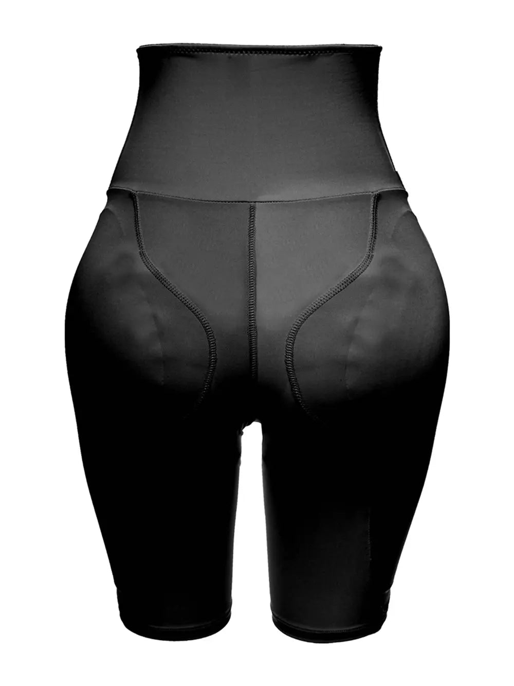 Plus Size Hip Lifting Shaping Shorts in Ivory in Black for Women