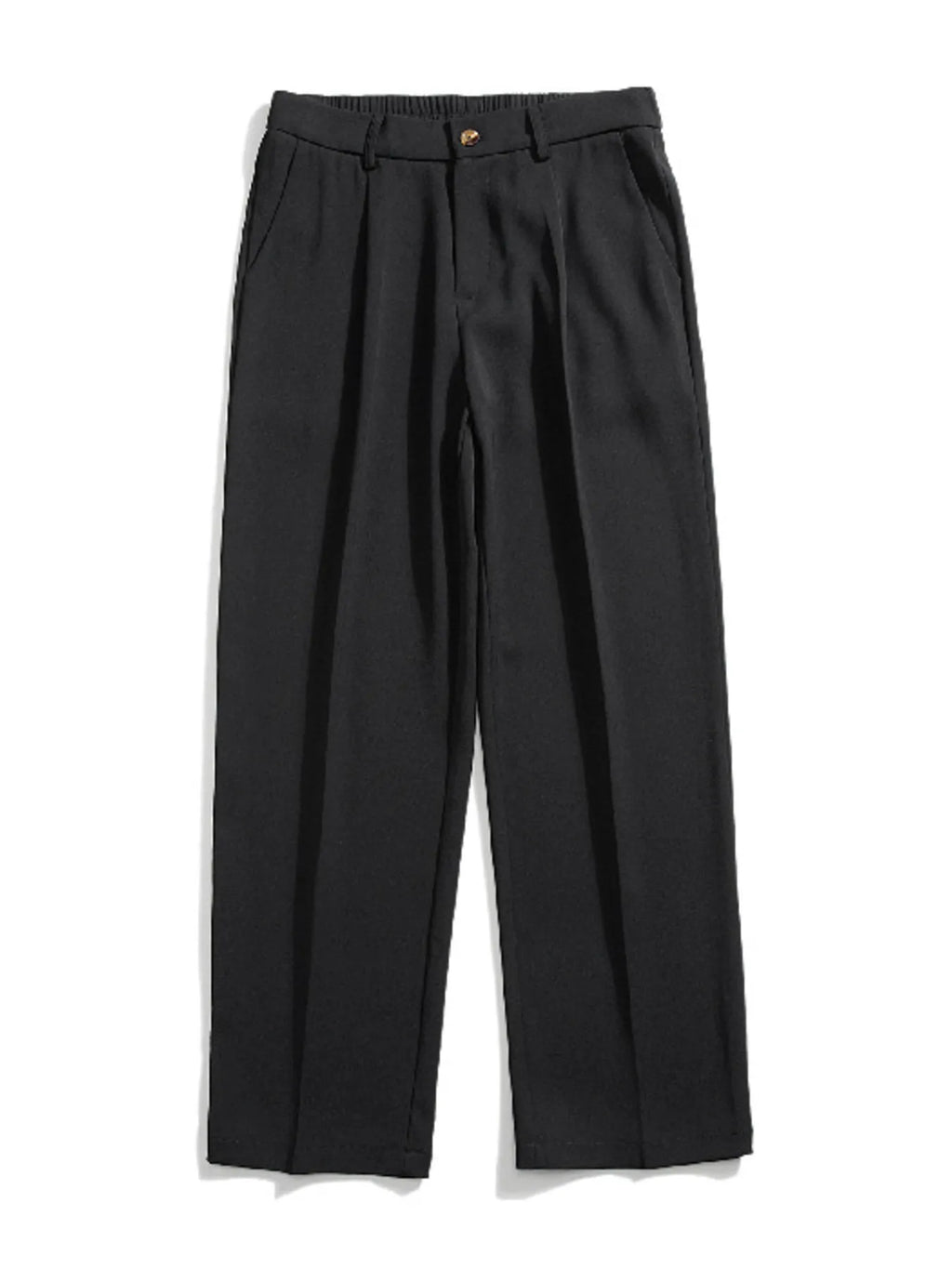 Loose Fit Casual Pants Plus Size in Creamy-White for Men
