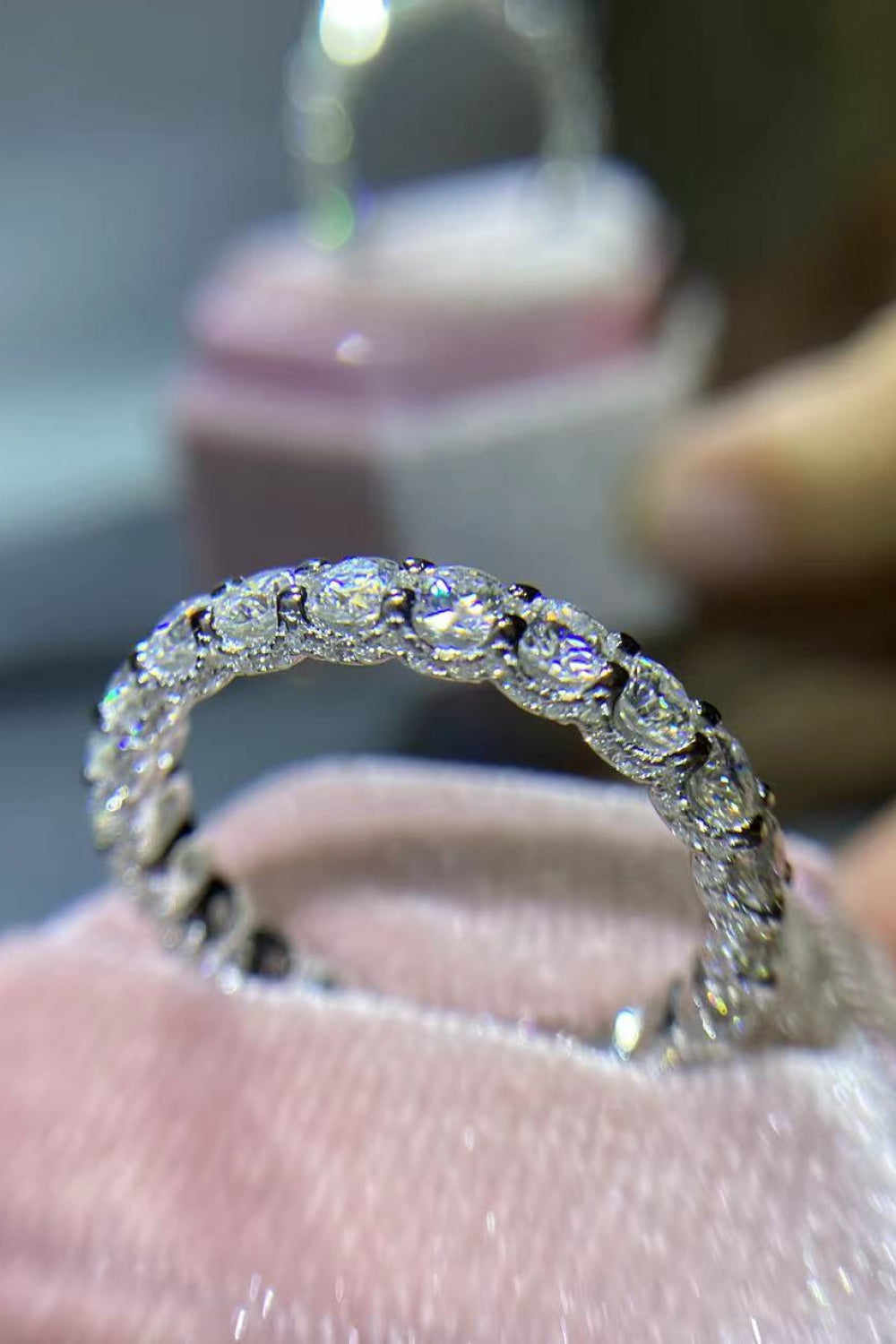 Youve Got It 1.5 Carat Moissanite Ring in Silver for Women
