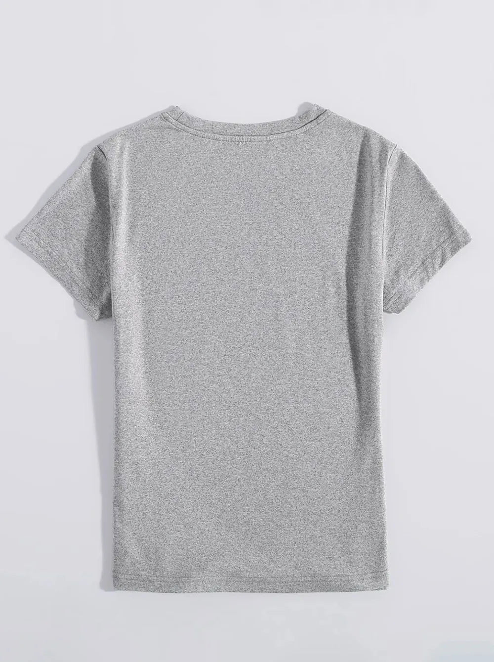 Mama Round Neck Short Sleeve T-Shirt in White for Women
