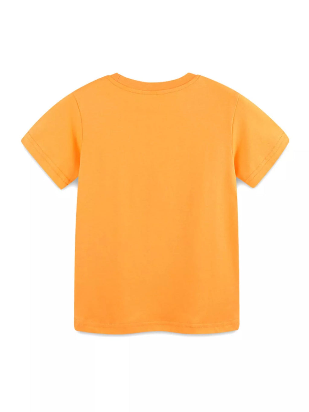 Toucan Graphic Round Neck Tee in Sherbet for Boys