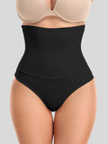 Plus Size Lace Detail Shaping Shorts in Black for Women
